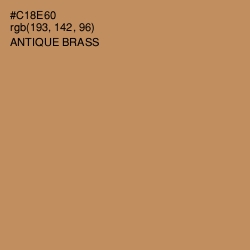 #C18E60 - Antique Brass Color Image